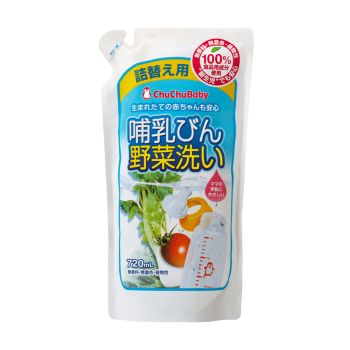 Chu Chu 補充裝奶瓶蔬果洗潔液720ml
