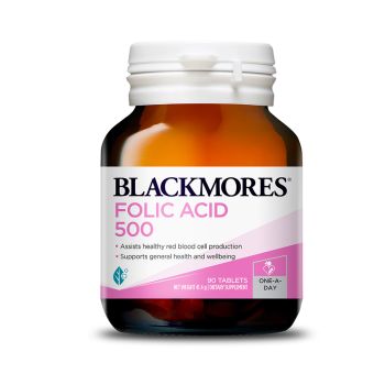 Blackmores 葉酸 Folic Acid 500 90's