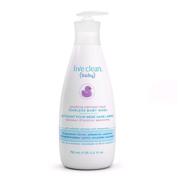 Live Clean 防敏滋潤嬰兒沐浴露750ml