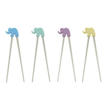 Lexnfant L6152 大象-矽膠小孩筷子