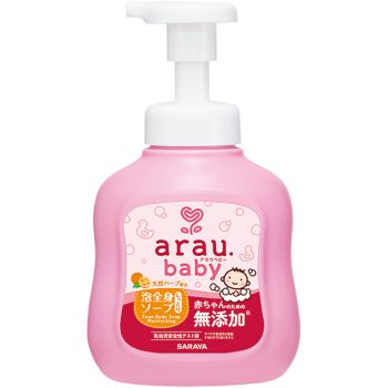 Arau (滋潤型)2合1沐浴洗髮泡泡450ml
