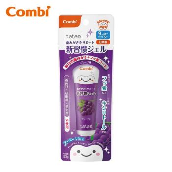 Combi 116419 幼童牙膏30g(提子味)9m+