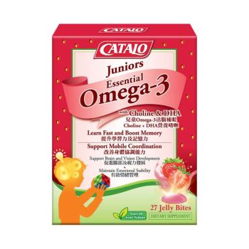 Catalo Omega3活腦補眼Choline+DHA營養啫喱27粒