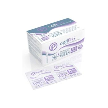 OptiPro 70%酒精消毒棉100片