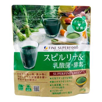 FINE JAPAN 螺旋藻x乳酸菌酵素粉