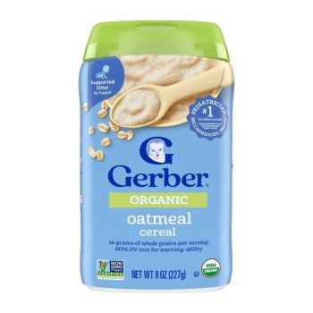 Gerber 有機燕麥粉8oz