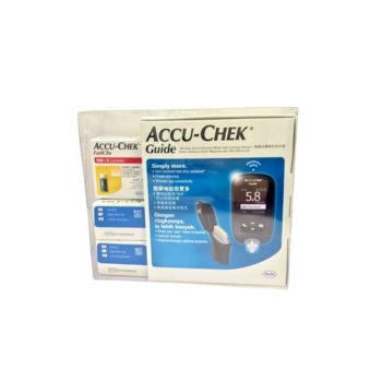Accu-Chek Guide 智航血糖機套裝(試紙50張X2+採血針102支)