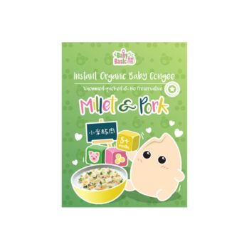 Baby Basic 即食有機米米粥(小米豚肉)150gx2包