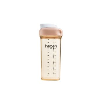 hegen 升級版-粉紅色PPSU多功能寬口飲水瓶330ml 