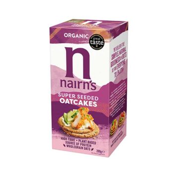 Nairn's 英國有機超級種子燕麥餅乾200g