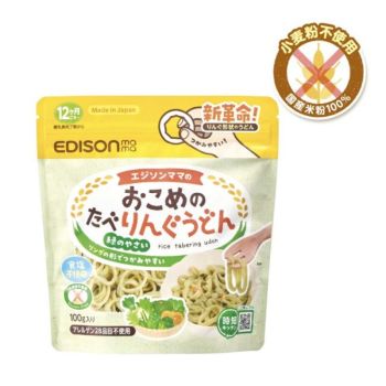 EDISONmama 蔬菜-圈圈烏冬100g(12m+)