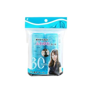 Beauty World 藍色30mm-美人髮卷(2個裝)
