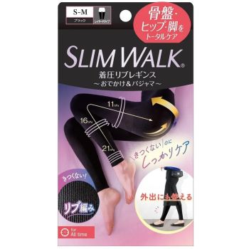 Slimwalk PH930 S-M 黑色-修身美腿壓力褲