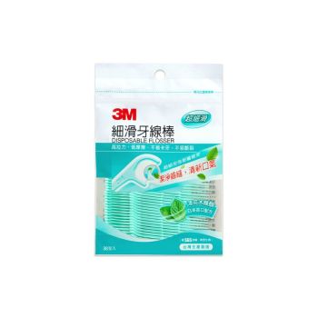 3M 薄荷木糖醇 細滑牙線棒38支(袋裝)