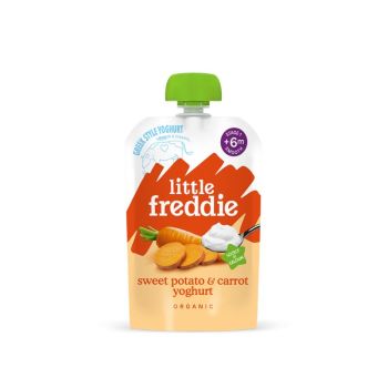 Little Freddie 有機甜薯胡蘿蔔希臘式乳酪100g