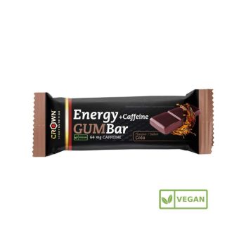 Crown Sport (Cola)Energy Gum Bar with Caffeine 30g