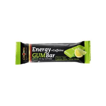 (Lemon-Lime)Energy Gum Bar with Caffeine 30g