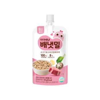 貝貝 韓牛香菇椰菜-營養即食寶寶粥100g