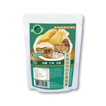 點點綠 天麻川芎白芷魚頭湯 350g