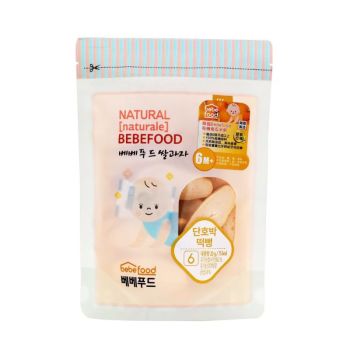 Bebefood 南瓜味-嬰兒有機咬牙米餅20g