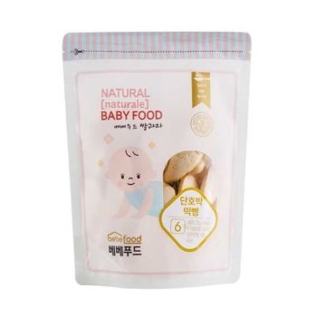 Bebefood 蘋果味-嬰兒有機咬牙米餅20g