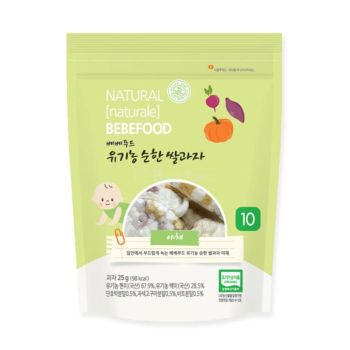 Bebefood 蔬菜味-嬰兒有機糙米餅20g