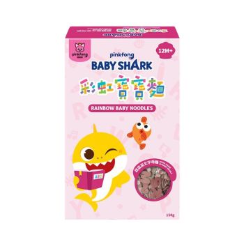 Baby Shark 鯊魚寶寶麵 蔬菜英文字母麵150g