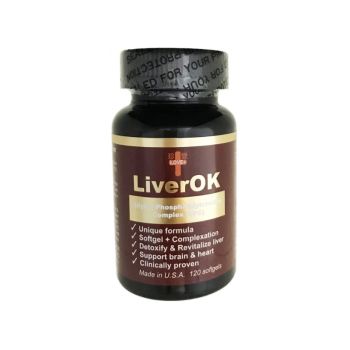 Atease LiverOK 支肝健 多功能乳薊磷脂精華120粒