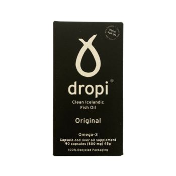 Dropi 冰島精煉 野生鱈魚肝油丸90粒