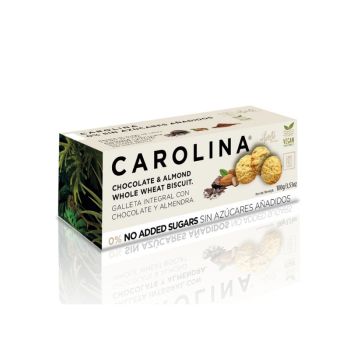Carolina (杏仁朱古力)無添加糖消化餅100g 