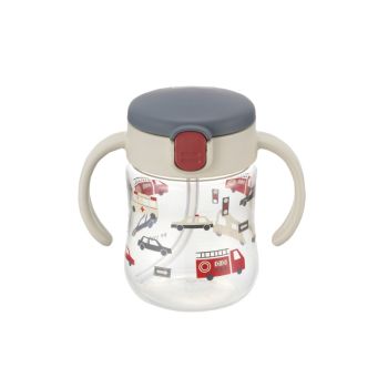 Richell 203548 TLI SD (S10灰蓋)吸管杯200ml