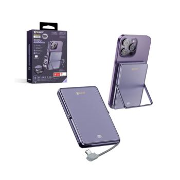 XPOWER (M10K2-PP-10000mAh) 5合1鋅合金 磁吸移動電源