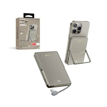XPOWER (M10K2-TI-10000mAh) 5合1鋅合金 磁吸移動電源