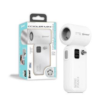 XPOWER (C06-WH) Cooler Mini 手提充電式 便攜迷你渦輪風扇
