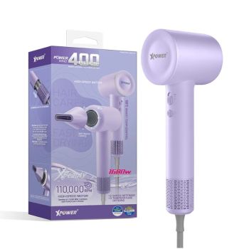 XPOWER (M021-PP) PowerWind 水潤負離子護髮速乾風筒1600W