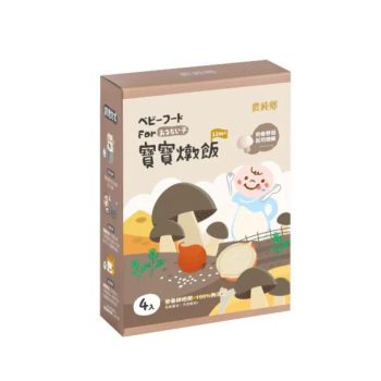 農純鄉 奶香野菇起司燉飯150g(4包裝)