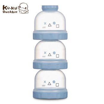 KUKU Plus 晨曦藍-純真之瞳疊疊樂奶粉罐