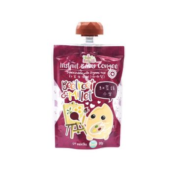 Baby Basic (紅菜頭小米) 即食有機米米粥-唧唧裝120g