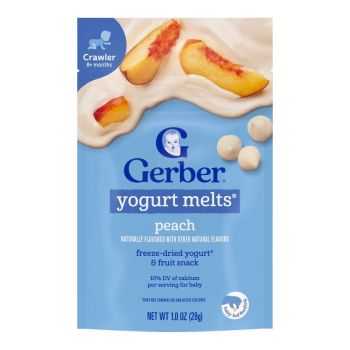 Gerber (蜜桃)乳酪粒28g