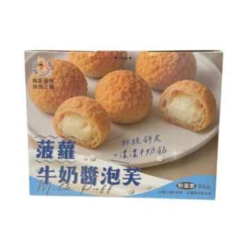 興麥 菠蘿牛奶醬泡芙96g