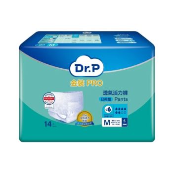 Dr. P 金裝PRO 透氣活力褲14片(M-日用型)