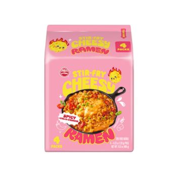 不倒翁 辣車打芝士撈麵 120g (4包裝)