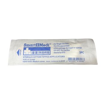 Smart Medi (6吋)無菌棉籤5支裝
