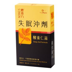 農本方 失眠沖劑 酸棗仁湯 6包裝