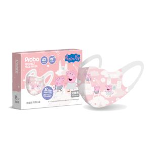 Probo SDC Peppa Pig 立體兒童口罩(盒裝15個)