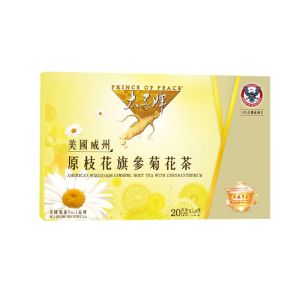 太子牌 原枝花旗參 菊花茶20包盒裝