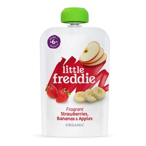 Little Freddie 有機士多啤梨香蕉蘋果蓉100g