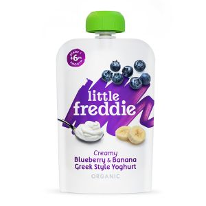 Little Freddie 有機藍莓香蕉希臘式乳酪100g