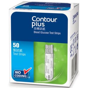 ASCENSIA Contour Plus 試紙50張