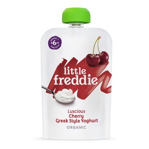 Little Freddie 有機櫻桃希臘式乳酪100g